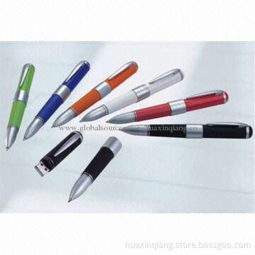 USB Pen, 128MB-64GB Capacity, User-defined Color, Logo Design, 5-year Warranty, USB 2.0